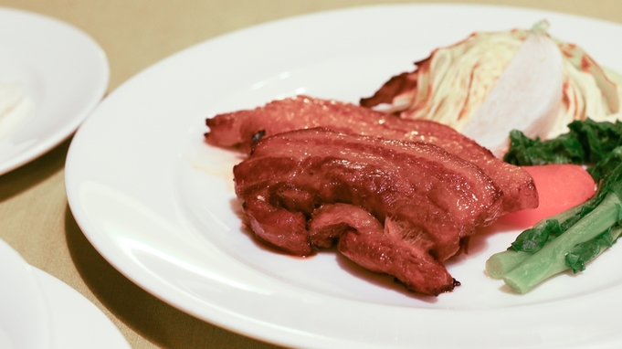 【選べる夕食】スペアリブコース・お魚コース・和食膳◆高原野菜や地元の新鮮食材がたっぷり！＜2食付＞